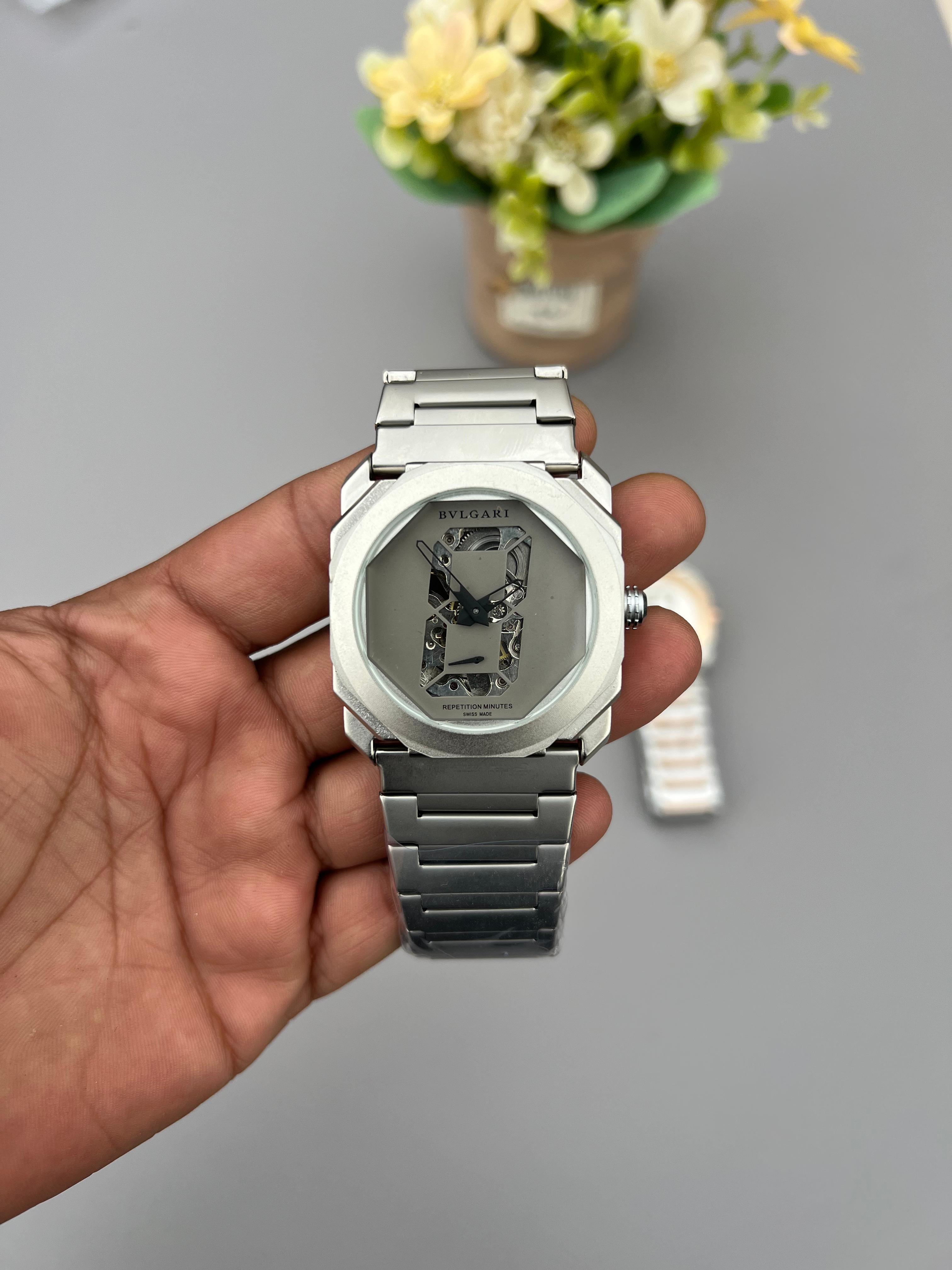 Bvlga_ri Automatic Watch For Men