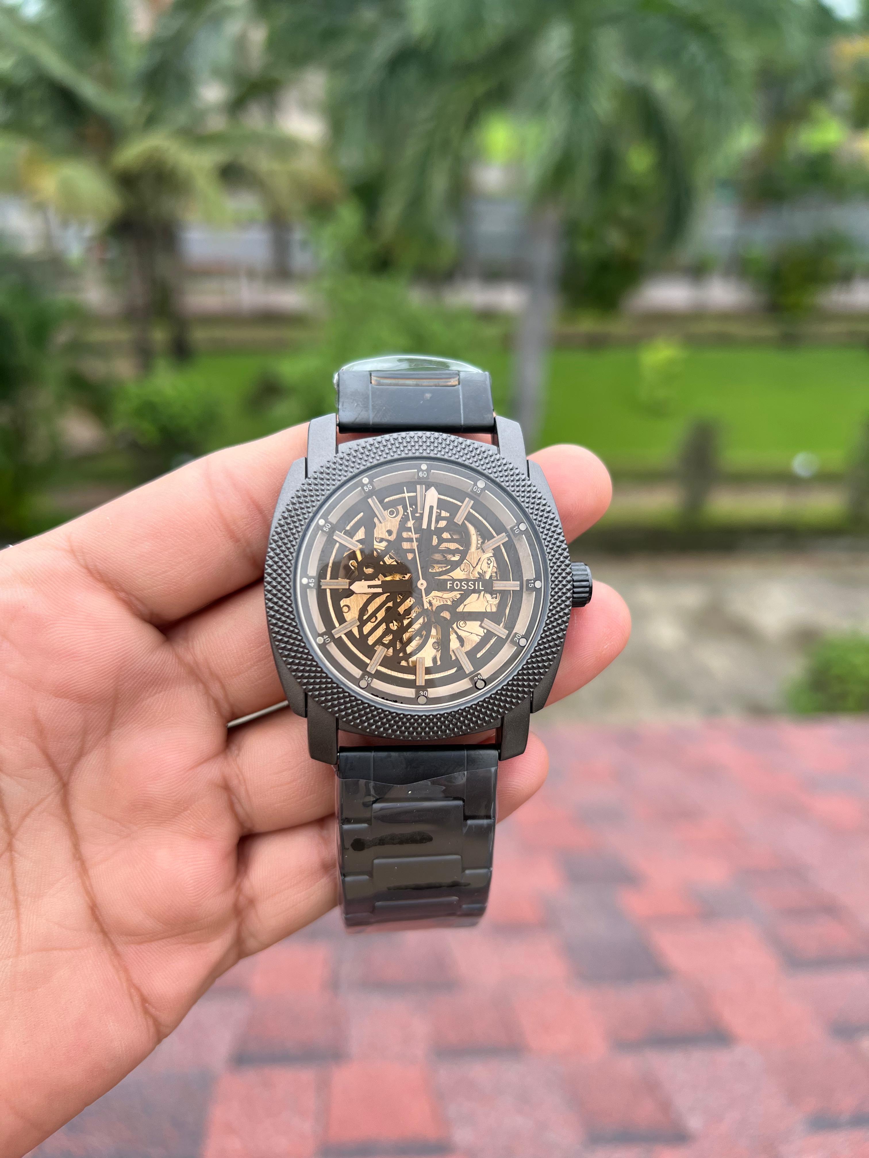 Foss_il Emm_y Fully Automatic Watch