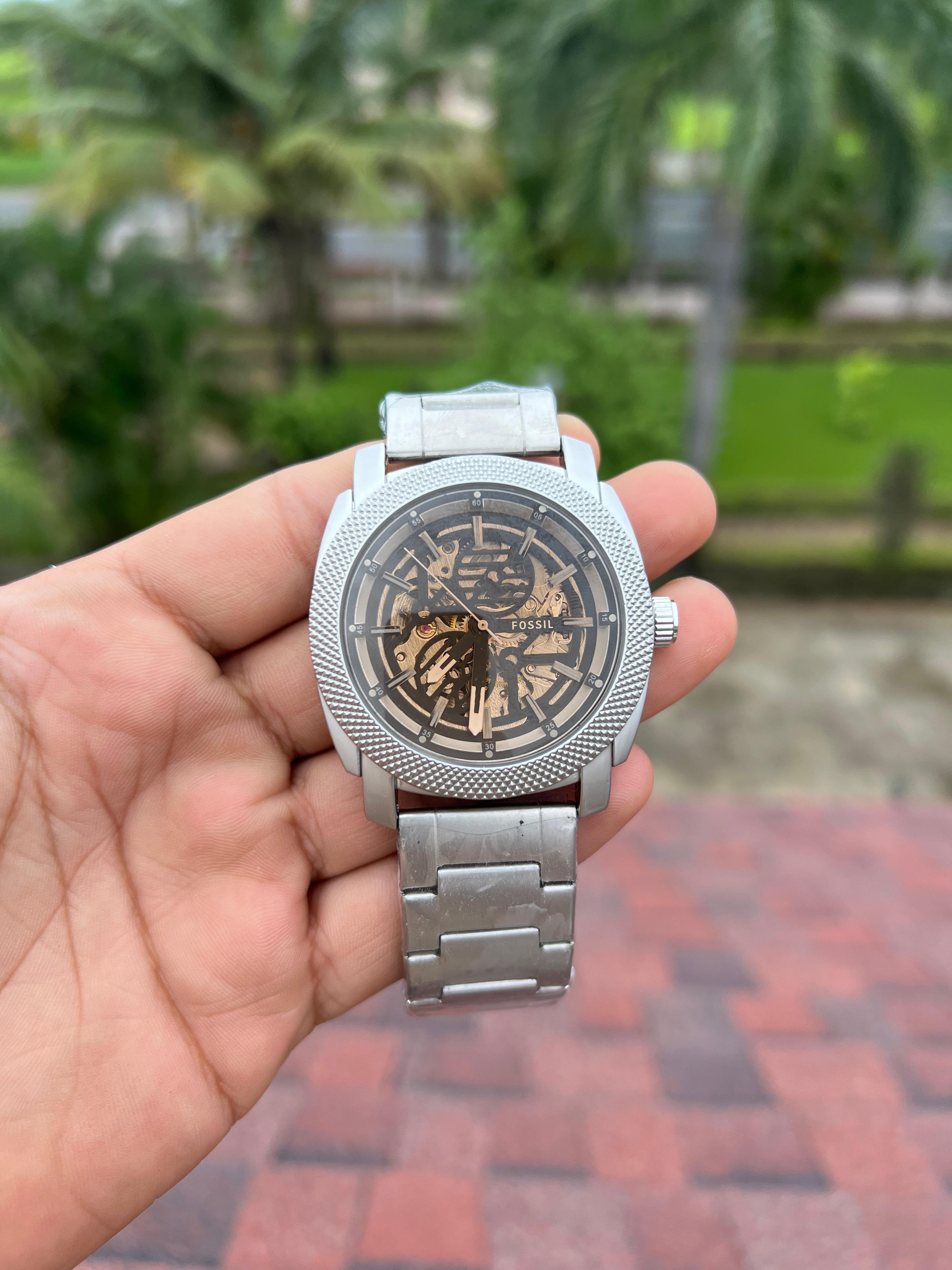 Foss_il Emm_y Fully Automatic Watch