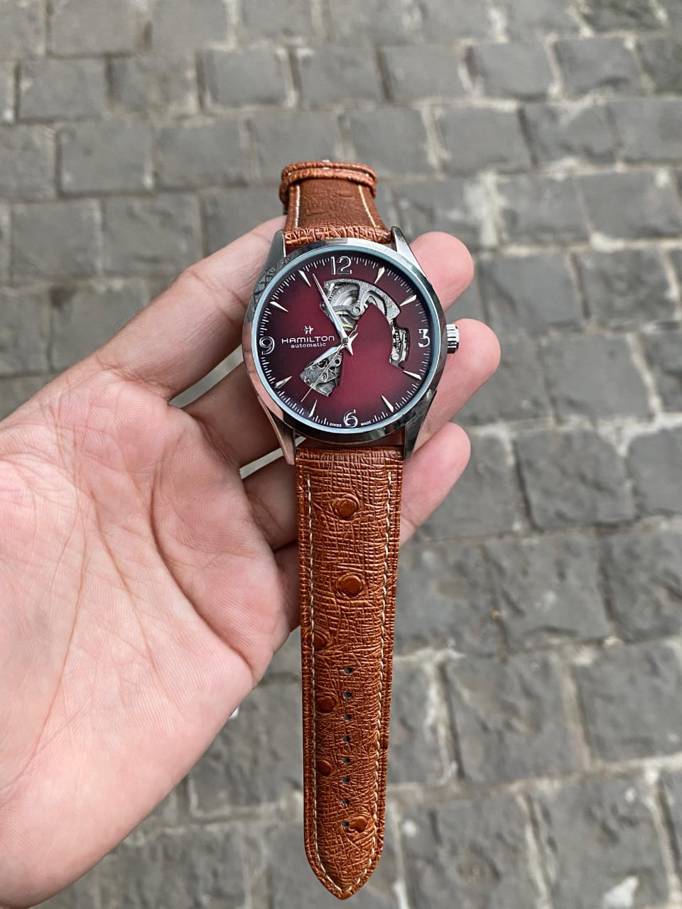 Hamilto_n Jazzmast_er Open Heart Watch For Men