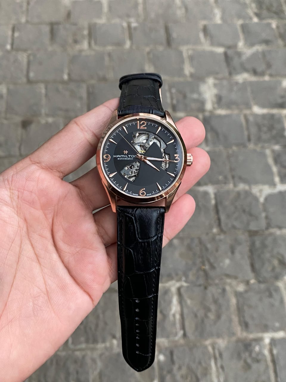 Hamilto_n Jazzmast_er Open Heart Watch For Men