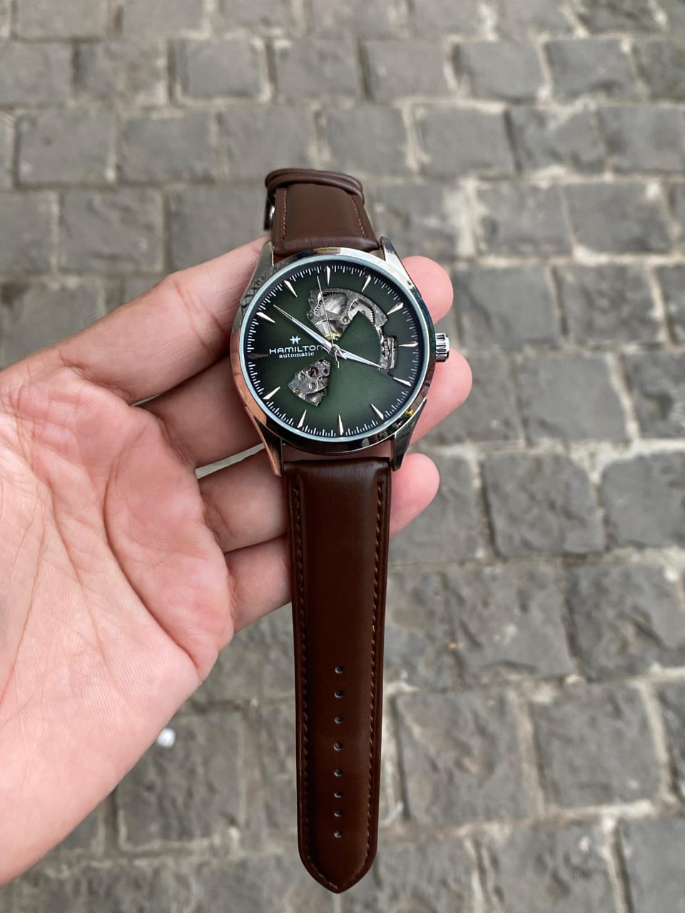 Hamilto_n Jazzmast_er Open Heart Watch For Men