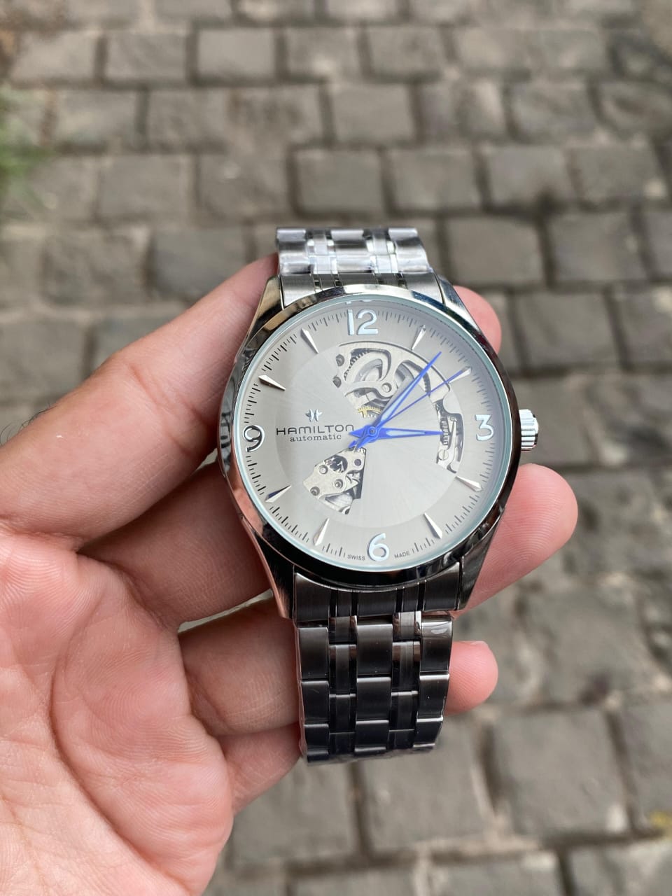 Hamil_ton Jazzma_ster Open Heart Automatic Watch