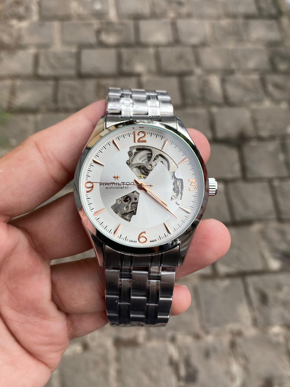 Hamil_ton Jazzma_ster Open Heart Automatic Watch