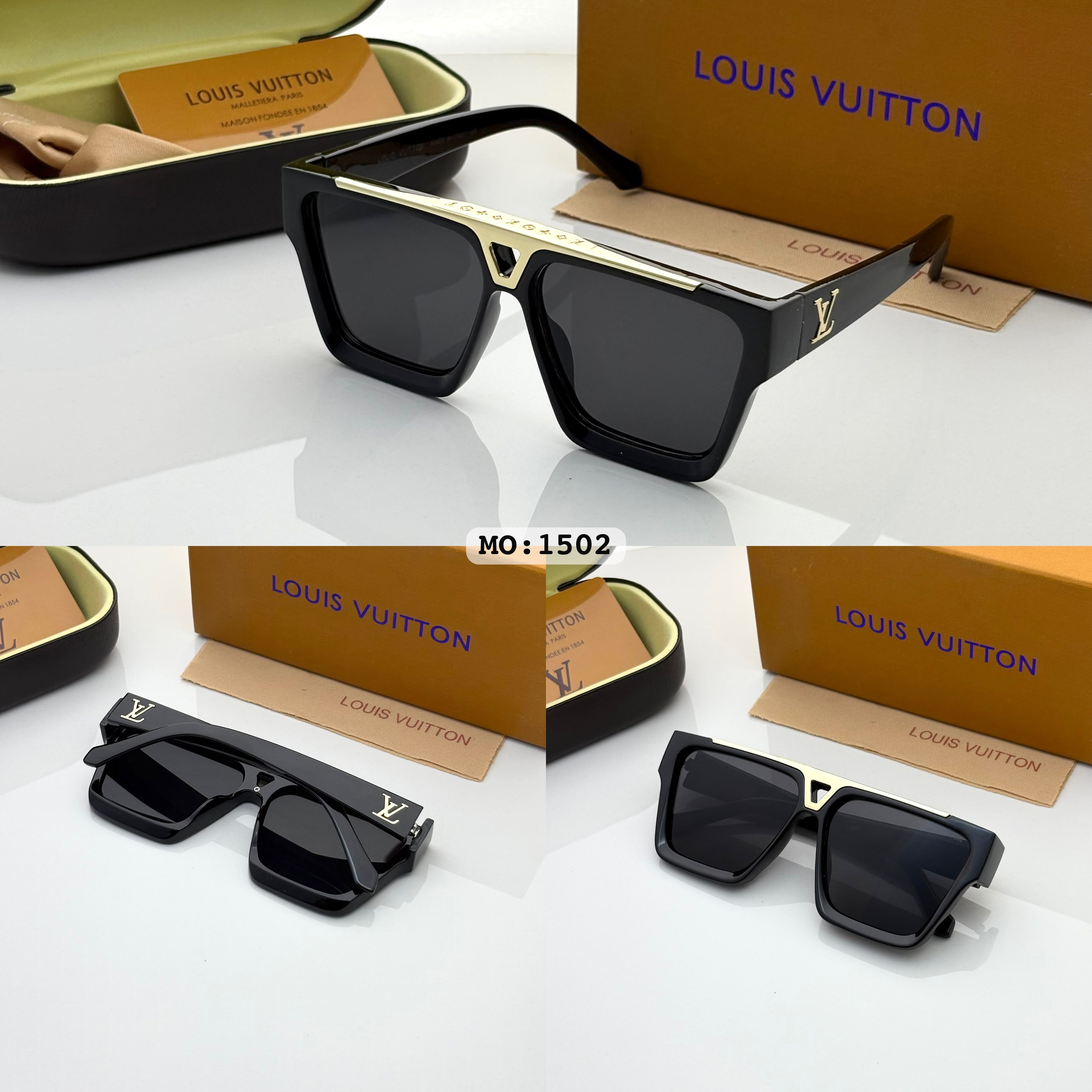Loui_s vuitto_n 1502 black gold