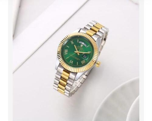 Role_x Date Men Green Watch
