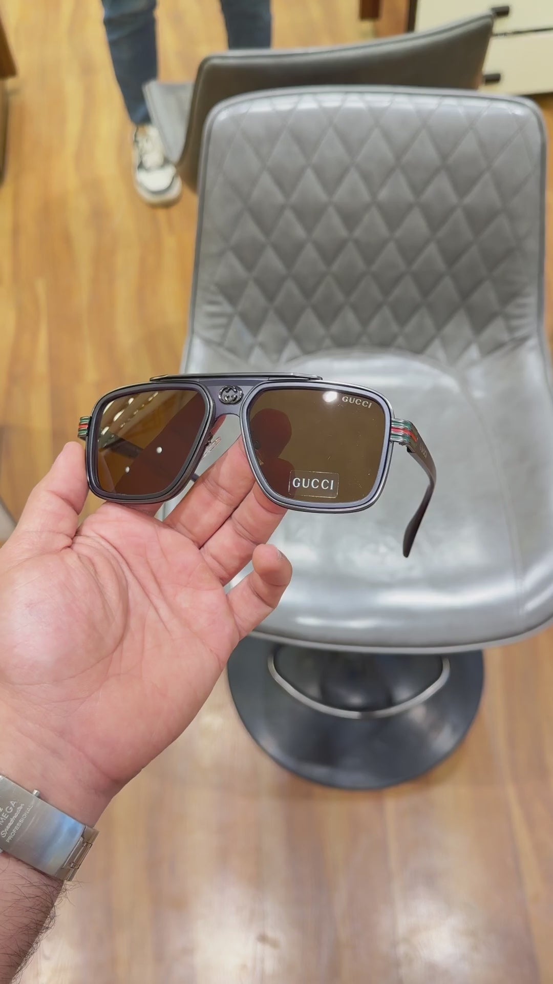 Gucc_i 1295 blue brown