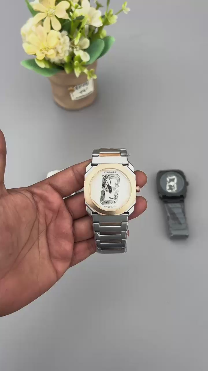 Bvlga_ri Automatic Watch For Men