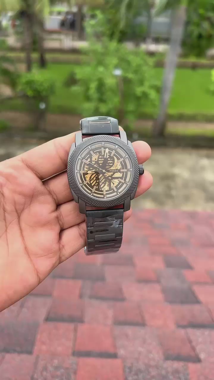 Foss_il Emm_y Fully Automatic Watch