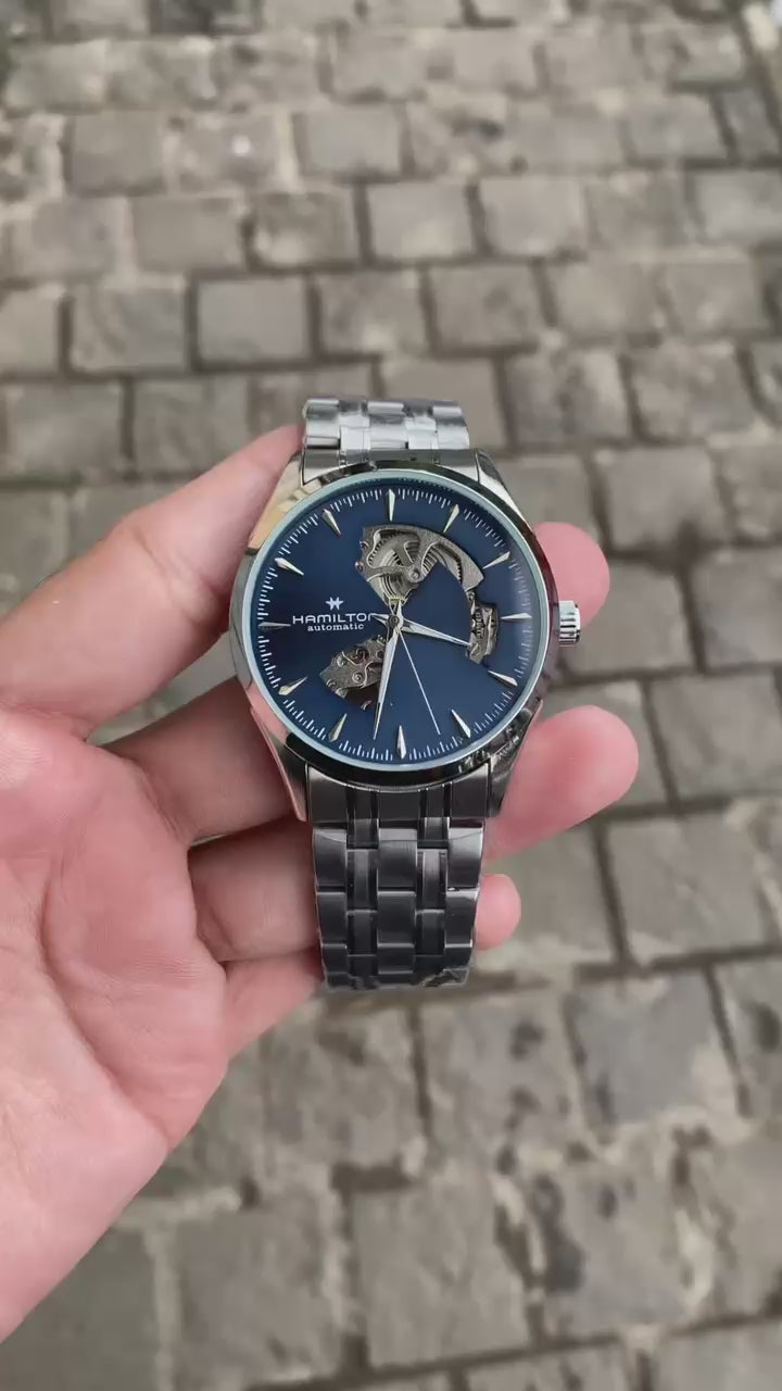 Hamil_ton Jazzma_ster Open Heart Automatic Watch